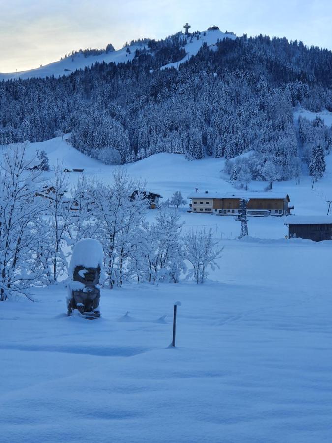 Romantik Pension Lehrberg Sankt Jakob in Haus Exteriör bild